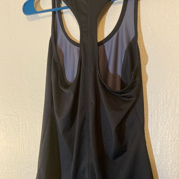 Zebra Striped Racerback Tee - Picture 2 of 2